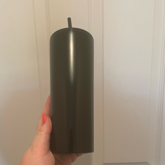 Dark Green tin Starbucks Tumbler - Picture 4 of 4